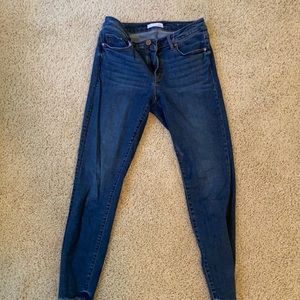 Loft high waisted skinny jeans